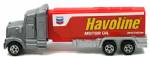 PEZ - Havoline  Truck - Silver cab, red truck