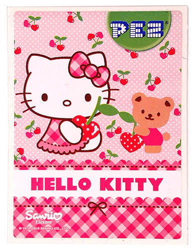 PEZ - Stickers - Hello Kitty - 2013 - Teddy Bear