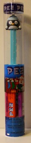 PEZ - Christmas - Penguin - blue cap