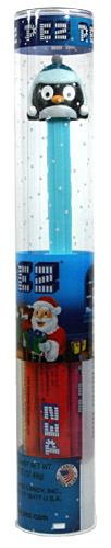 PEZ - Christmas - Penguin - blue cap