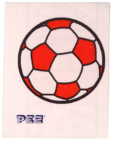 PEZ - Stickers - Soccer - Soccer Ball