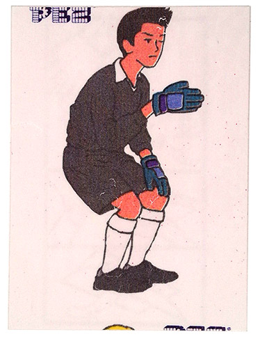 PEZ - Stickers - Soccer - Goalie