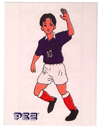 PEZ - Stickers - Soccer - Waving