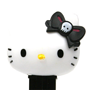 PEZ - Japan PEZ Gathering - 1st - Hello Kitty - Skull in black bow