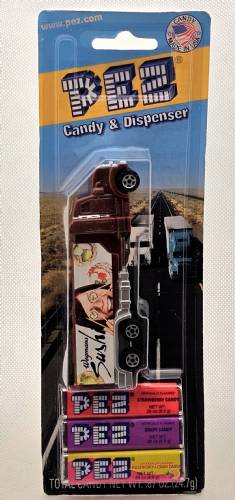 PEZ - Advertising Wegmans - Truck - Brown cab, sushi