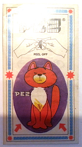 PEZ - Stickers - Sticker Singles (1980s) - Aristocat