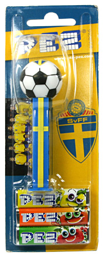 PEZ - Sports Promos - Soccer - Swedish - Swedish Soccer Ball 2006