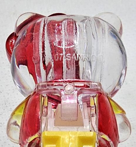 PEZ - Fullbody - Hello Kitty in Overalls - Crystal, yellow sleeves