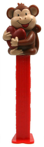 PEZ - Valentines - Valentine Monkey