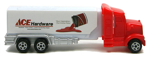 PEZ - Advertising ACE Hardware - Truck - Red cab - paint can 2014