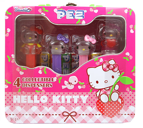 PEZ - Hello Kitty - Crystal Collection - Tin set - G2a