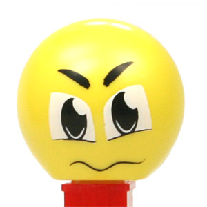 PEZ - Funky Faces - Emoticons - Grumpy - Australian release