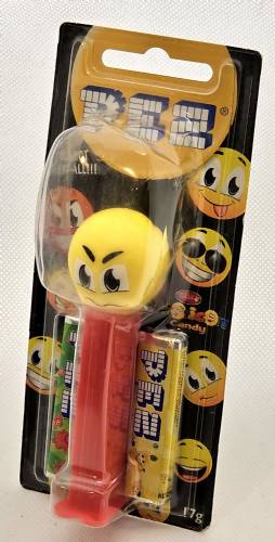 PEZ - Funky Faces - Emoticons - Grumpy - Australian release