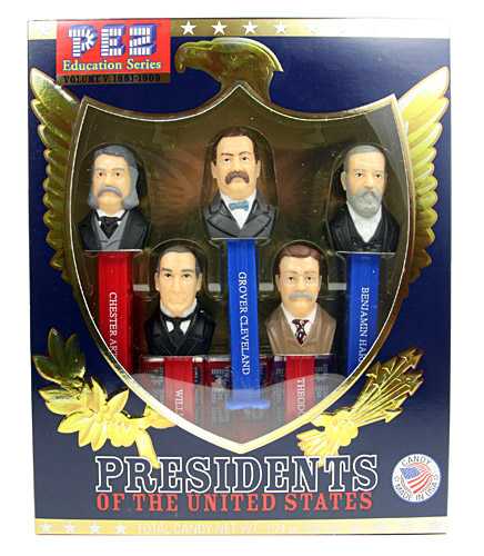 PEZ - US Presidents - Presidents Volume 5: 1881-1909