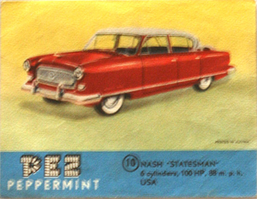 PEZ - Trading Cards - Nash Statesman (#10)