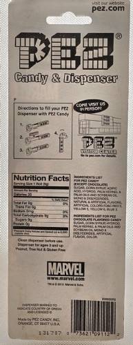 PEZ - Super Heroes - Marvel - Captain America - Dark Blue Hood - B