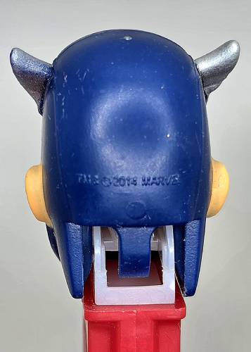 PEZ - Super Heroes - Marvel - Captain America - Dark Blue Hood - B