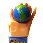 PEZ - FX Earth Hand on Yellow