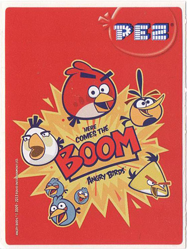 PEZ - Stickers - Angry Birds - Here comes the boom