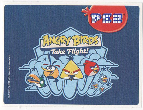 PEZ - Stickers - Angry Birds - Take flight!
