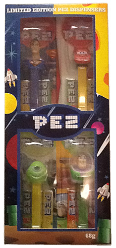 PEZ - Best of Pixar - Collection Gift Pack Pixar and Superman
