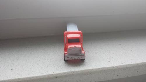 PEZ - Advertising Office Depot - Truck - Red cab, white truck