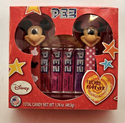 PEZ - Valentines Gift Set - Mickey & Minnie Friends Forever Gift Set