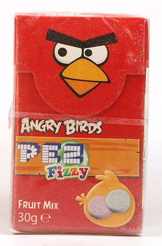 PEZ - Dextrose Packs - Angry Birds - red