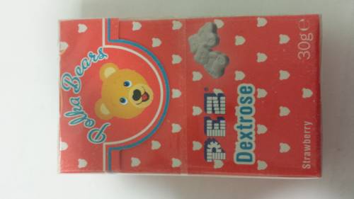 PEZ - Dextrose Packs - Polka Bears - no stripe, no natural flavors