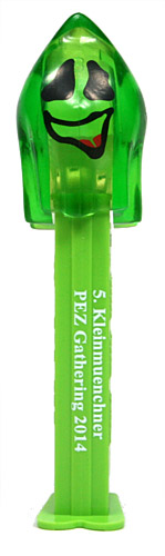 PEZ - Kleinmnchner PEZ Sammeltreffen - 2014 - Naughty Neil - Crystal Green