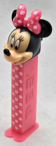 PEZ - Valentines Gift Set - Minnie Mouse - pink bow with white dots - D