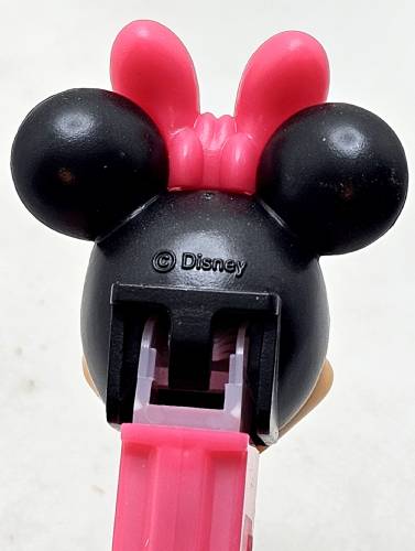 PEZ - Valentines Gift Set - Minnie Mouse - pink bow with white dots - D