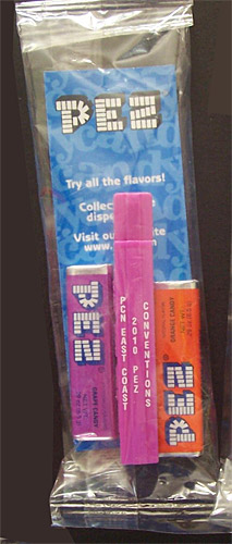 PEZ - Convention - PCN - 2010 - Regular Remake - Purple Top