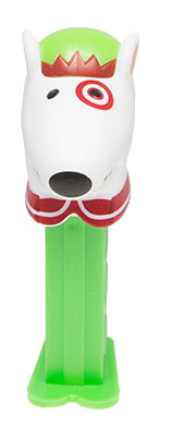 PEZ - Advertising Dispenser - Target - Elf Bullseye Dog