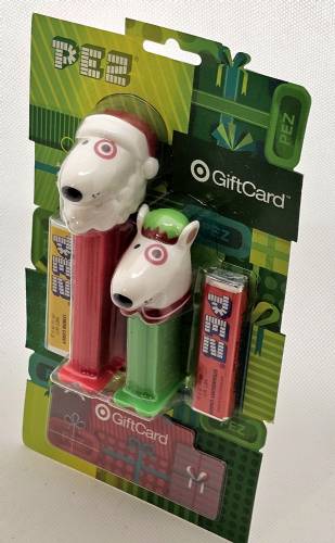 PEZ - Advertising Dispenser - Target - Elf Bullseye Dog