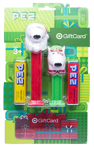 PEZ - Advertising Dispenser - Target - Elf Bullseye Dog