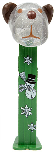 PEZ - AWL / SOS - Christmas 2013 - Barky Brown - Crystal Glitter Head