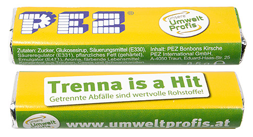 PEZ - Commercial - Umweltprofis - E330