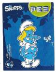 PEZ - Smurfette with smurf  