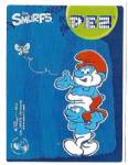 PEZ - Papa Smurf with smurf  