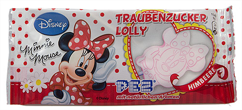 PEZ - Food - Traubenzucker Lolly - Minnie Mouse