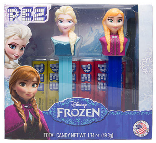 PEZ - Disney Movies - Frozen - Anna A & Elsa A Gift Set