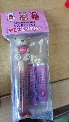 PEZ - Convention - Great Lakes - 2013 - Valentine Bear - Love