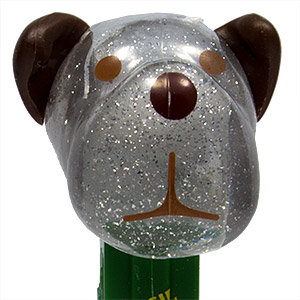 PEZ - AWL / SOS - Australia Day - Barky Brown - Crystal Glitter Head