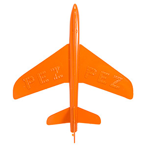 PEZ - Plane - Slingshot Plane - Orange