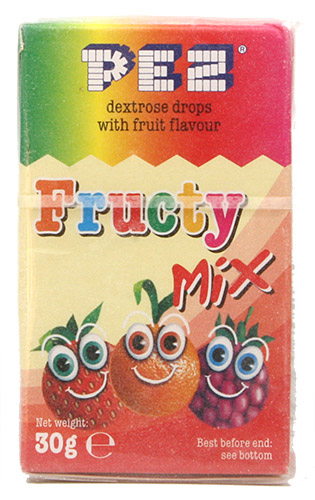 PEZ - Dextrose Packs - Fructy mix