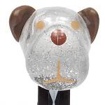 PEZ - Barky Brown  Crystal Glitter Head on Tie, 14th FEB 2015