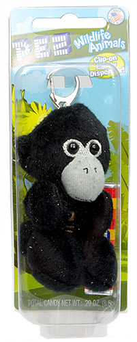 PEZ - Plush Dispenser - Wildlife Animals - Gorilla
