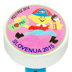 PEZ - Convention - Slovenian PEZ Convention - 2015 - Puck - Blue