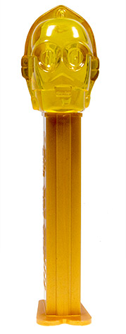 PEZ - Star Wars - Crystal Series - C-3PO - Crystal Head